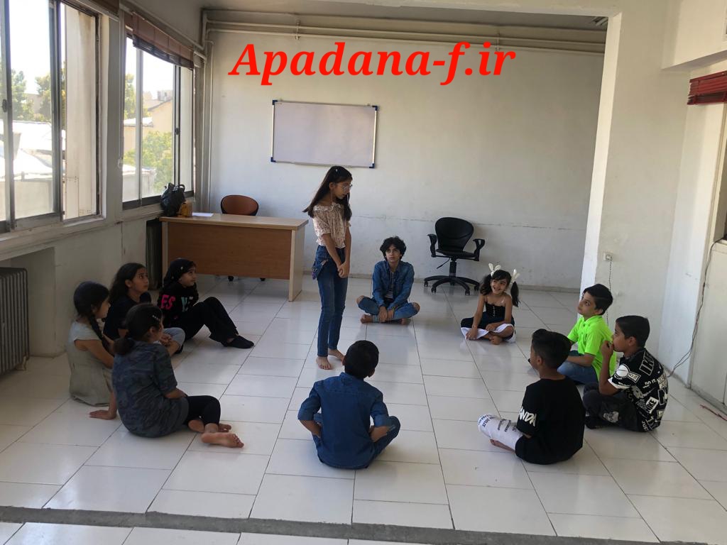 کلاس بازیگری کودکان و نوجوانان اپادانا